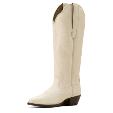 Ariat Women's Heritage Round Toe Stretchfit Boot - Bright Cream