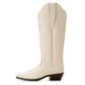 Ariat Women's Heritage Round Toe Stretchfit Boot - Bright Cream - Image 3