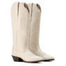 Ariat Women's Heritage Round Toe Stretchfit Boot - Bright Cream - Image 6