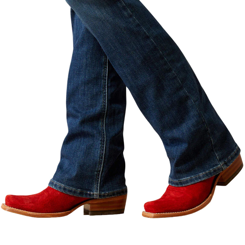 **Ariat Women's High Rise Boot Cut Jeans - Portland - Image 4