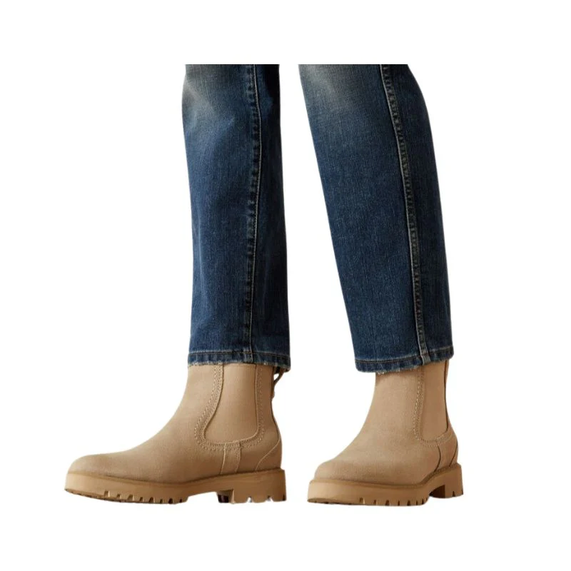 Ariat Women's High Rise Bridle Slim Straight Jean - Seattle - Image 4