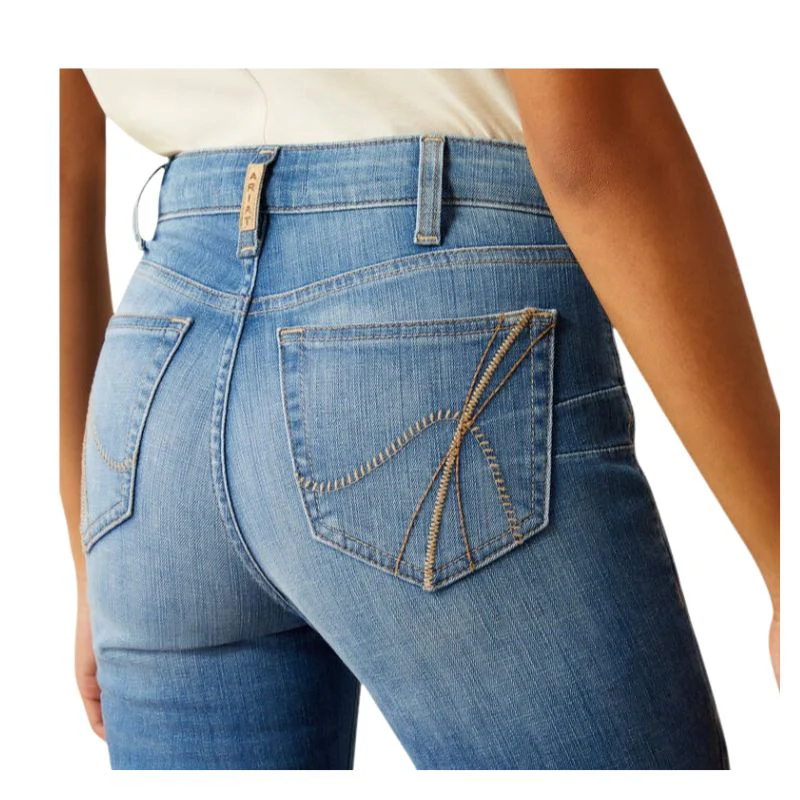 Ariat Women's High Rise Cassandra Boot Cut Jeans- Anaheim - Image 2