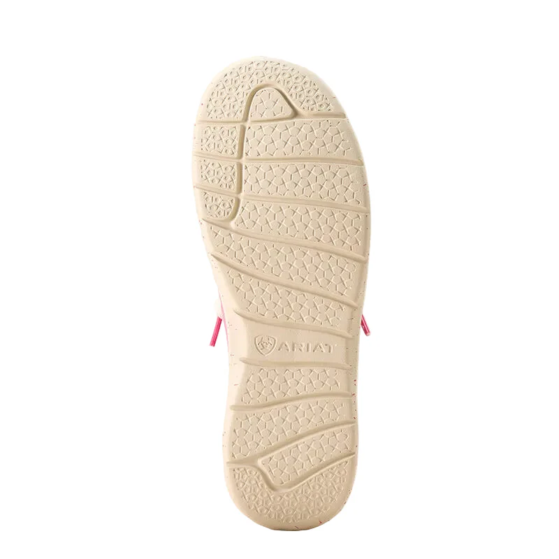 Ariat Women's Hilo Floral Embossed Shoes - Hot Pink - Image 3