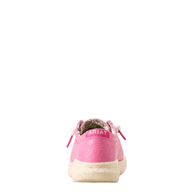 Ariat Women's Hilo Floral Embossed Shoes - Hot Pink - Image 5