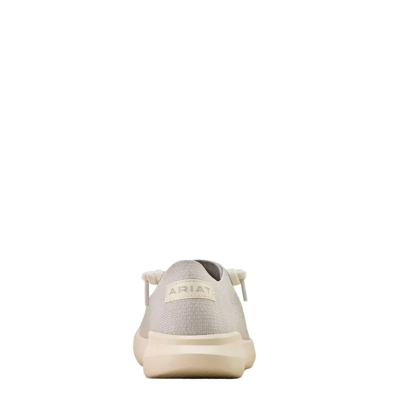 Ariat Womens Hilo Shoes - Light Grey Knit - Image 3