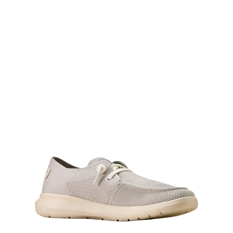 Ariat Womens Hilo Shoes - Light Grey Knit - Image 4