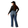 Ariat Women's Midrise Olivia Trouser Jean - Columbia - Image 7