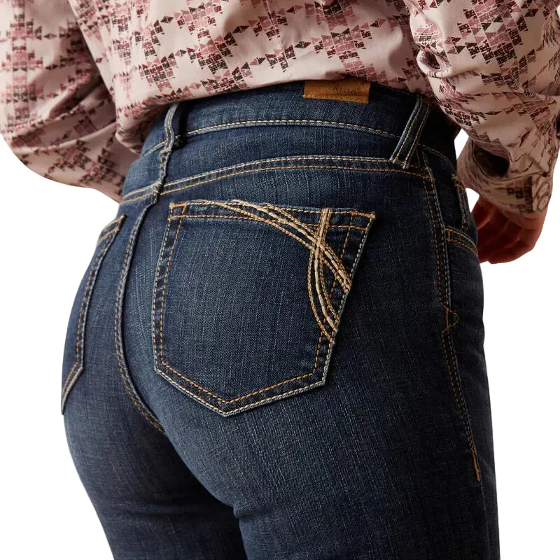 Ariat Women's High Rise Naz Slim Trouser Jean - Florida - Image 3