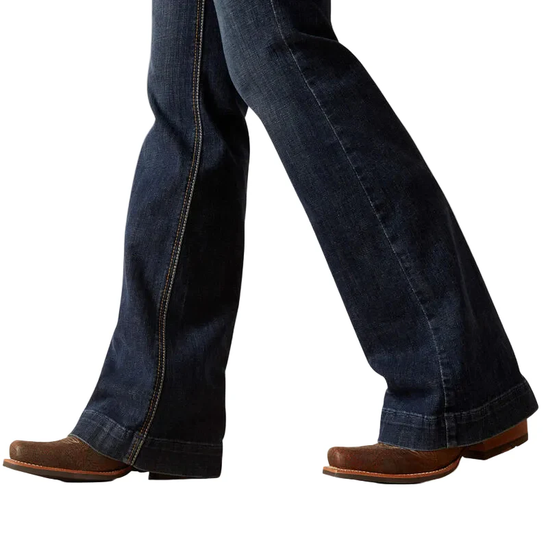Ariat Women's High Rise Naz Slim Trouser Jean - Florida - Image 4