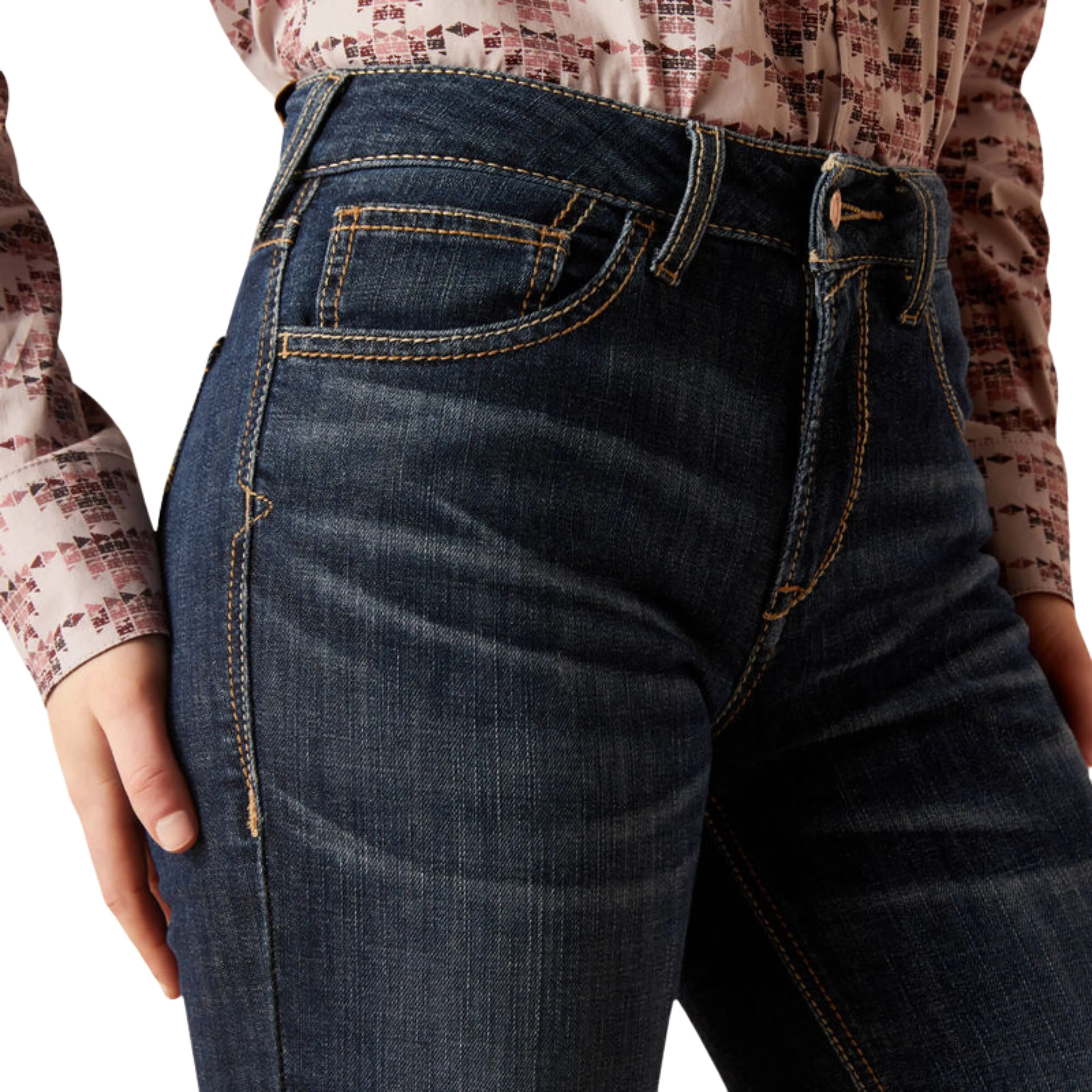 Ariat Women's High Rise Naz Slim Trouser Jean - Florida - Image 5