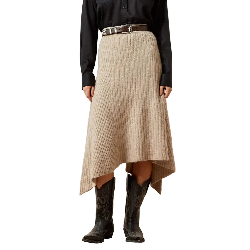 Ariat Women's Juno Sweater Skirt - Oatmeal Heather