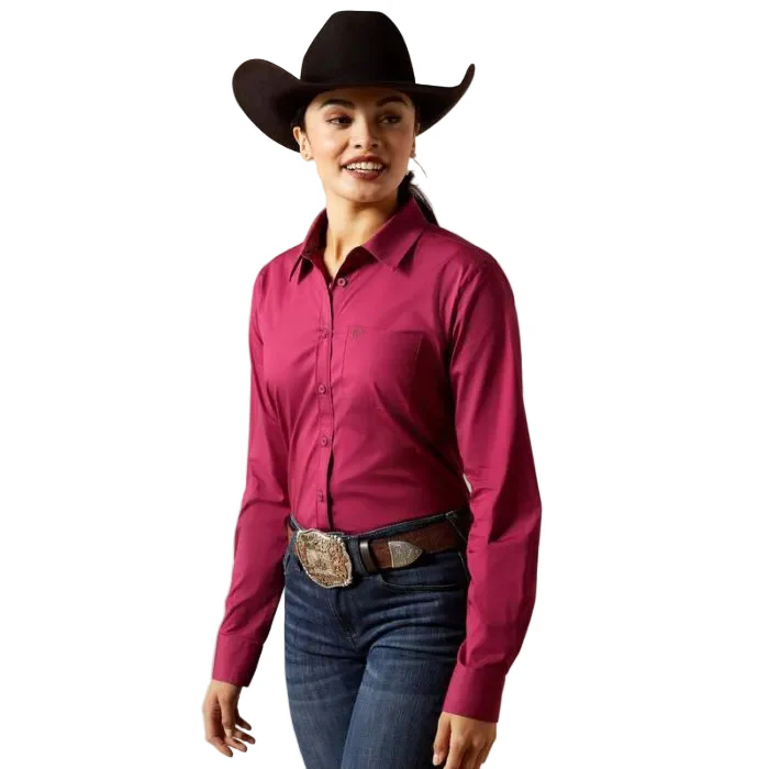 Ariat Women's Kirby Long Sleeve Shirt - Beaujolais