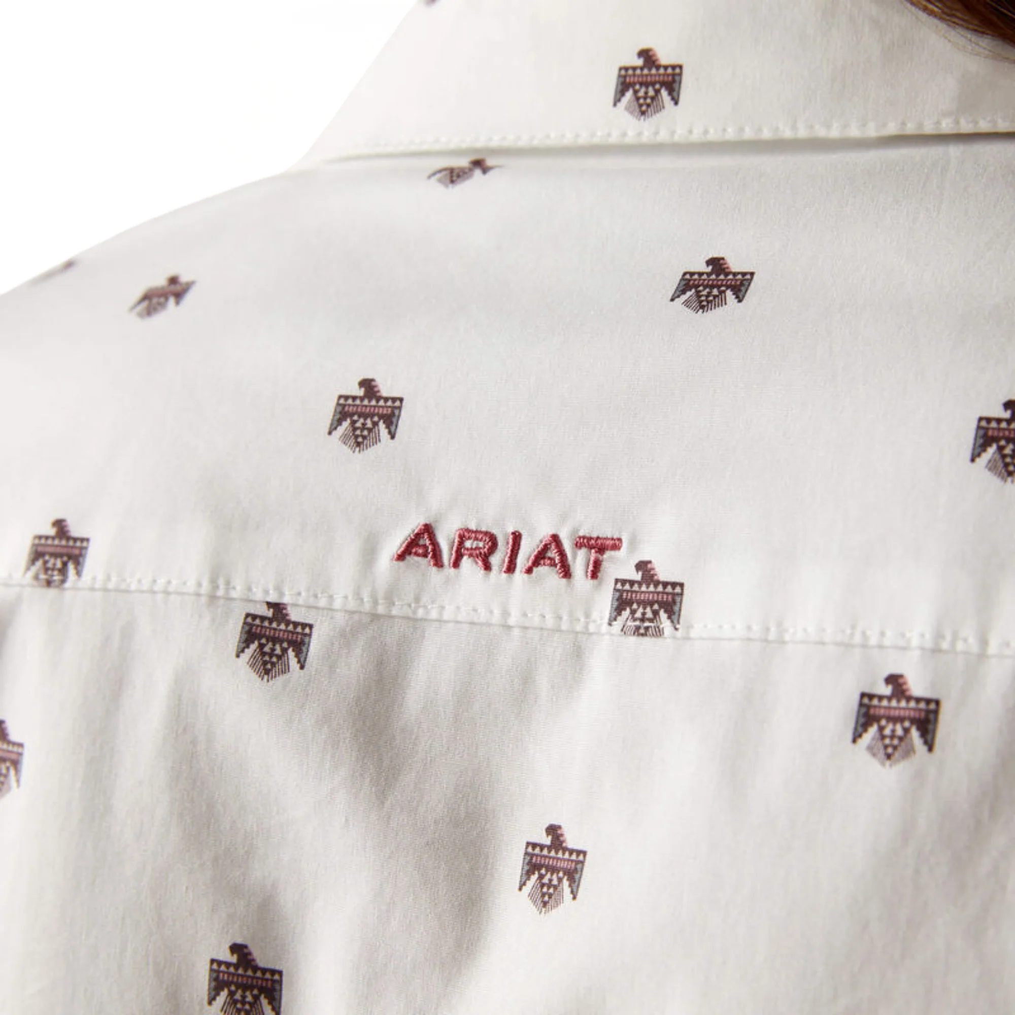 Ariat Women's Kirby Stretch Shirt - Thunderbird Print - Image 5