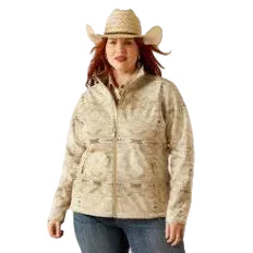 Ariat Women's Long Sleeve New Team Softshell Print Jacket - Image 3
