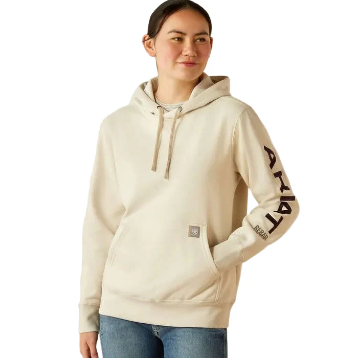 Ariat Women's Long Sleeve Rebar Graphic Hoodie - Multiple Colors - Image 3