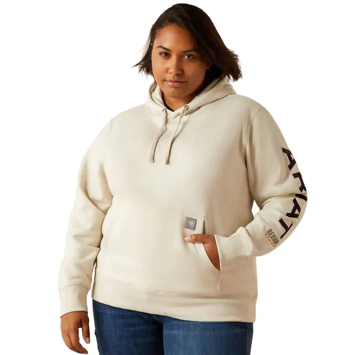 Ariat Women's Long Sleeve Rebar Graphic Hoodie - Multiple Colors - Image 4