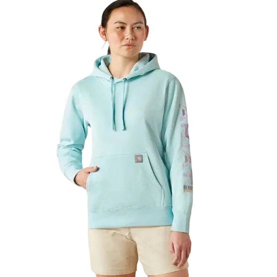 Ariat Women's Long Sleeve Rebar Graphic Hoodie - Multiple Colors - Image 6
