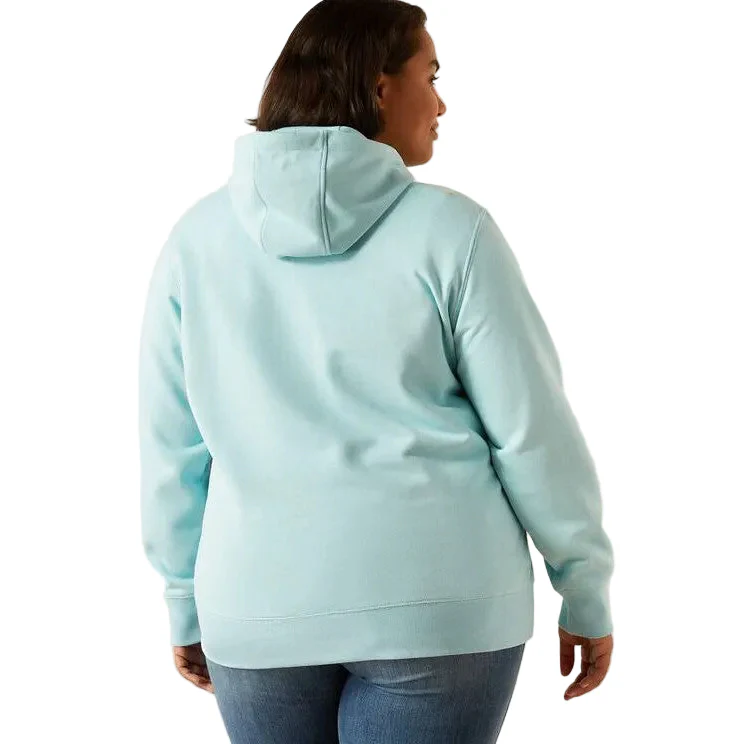 Ariat Women's Long Sleeve Rebar Graphic Hoodie - Multiple Colors - Image 7