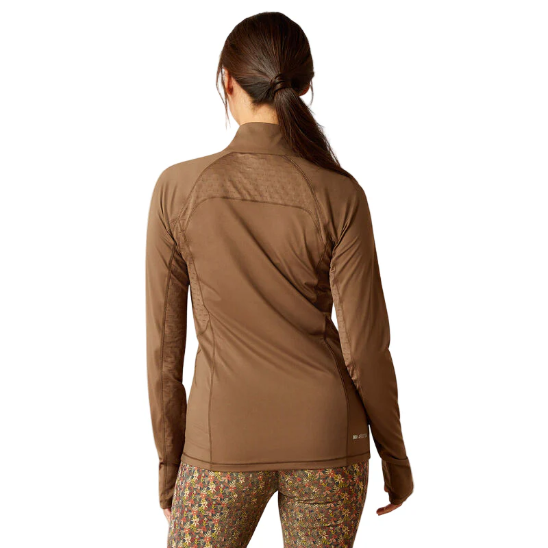 Ariat Women's Lowell 2.0 1/4 Zip - Canteen - Image 2
