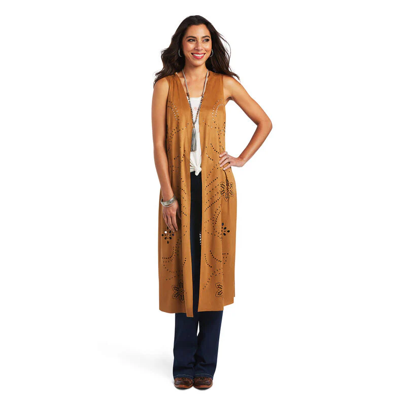 Ariat Women's Magdalena Suede Vest Nubuck