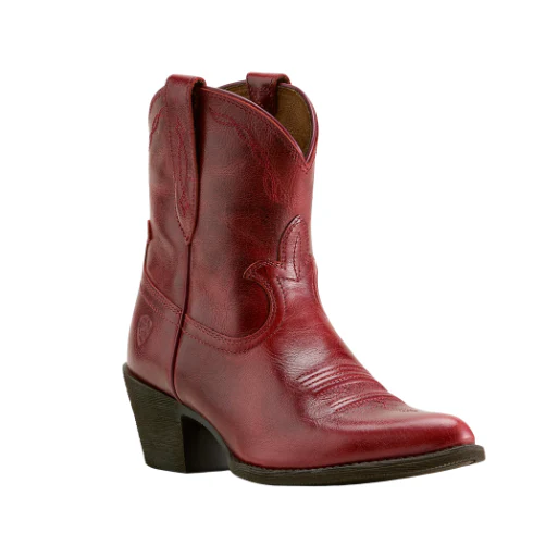Ariat Women's Maggie Western Boot- Barn Red