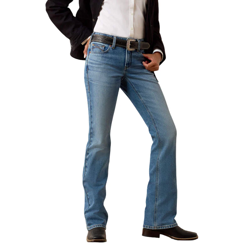 Ariat Women's Perfect Rise Acclimatize Nayelli Boot Cut Jean - Panama