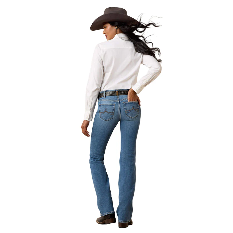 Ariat Women's Perfect Rise Acclimatize Nayelli Boot Cut Jean - Panama - Image 2