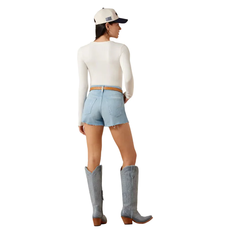 Ariat Women's Perfect Rise Calamity 3" Shorts - Claremont - Image 2