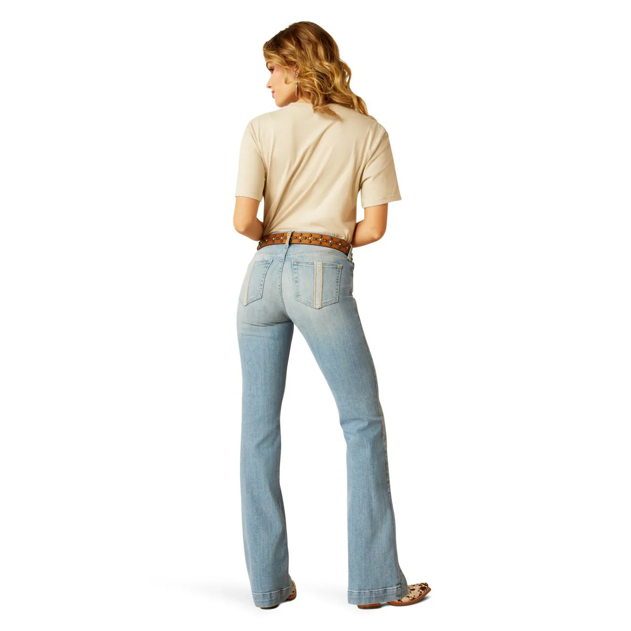 Ariat Women's Perfect Rise Nia Slim Trouser Jean - Albuquerque - Image 3
