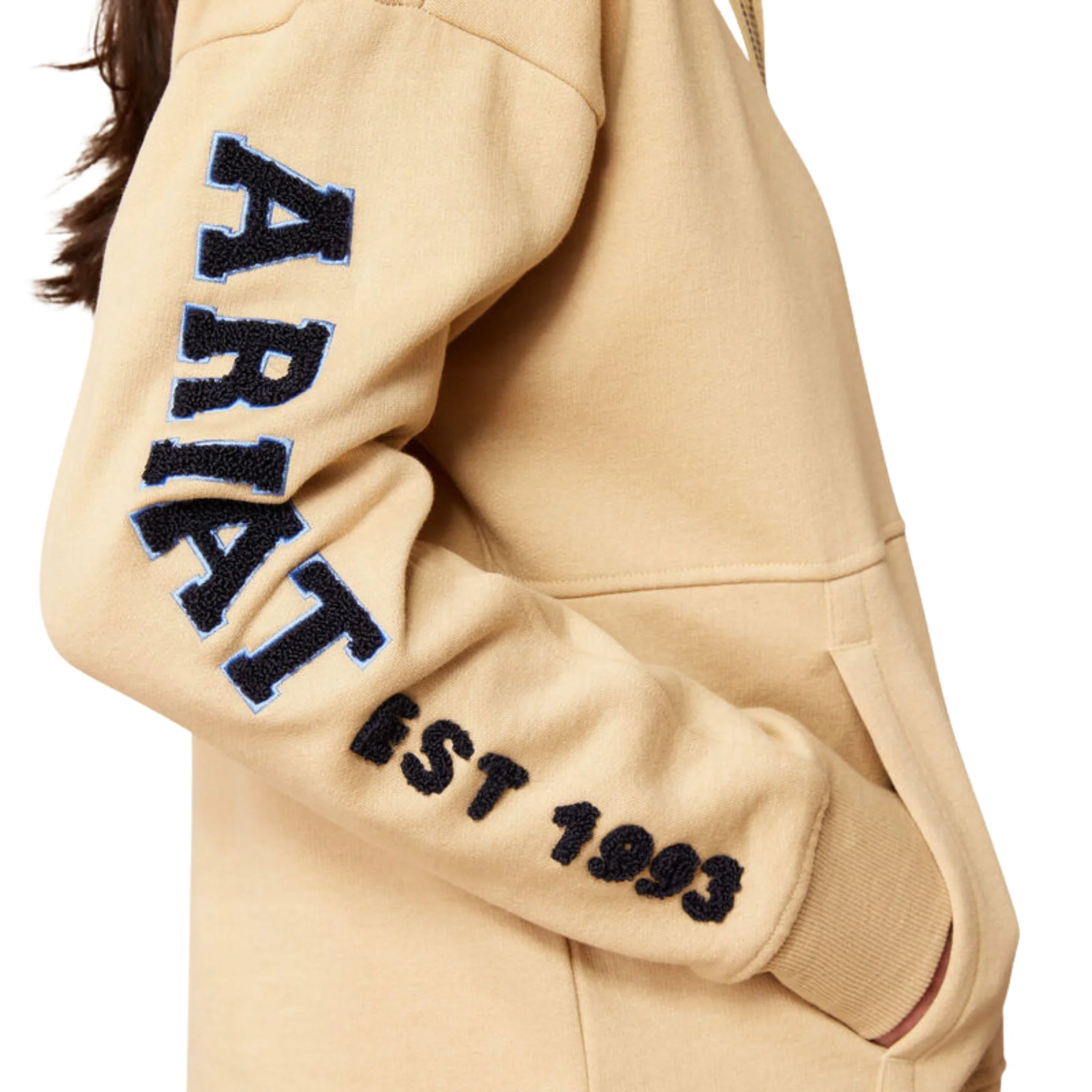 Ariat Women's Rabere Hoodie - Fields of Rye - Image 5