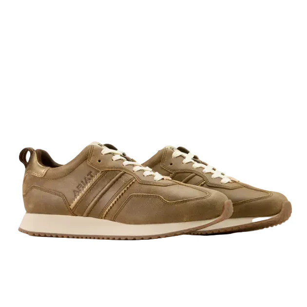 Ariat Women's Ranch Lace Up Runner - Brown Bomber
