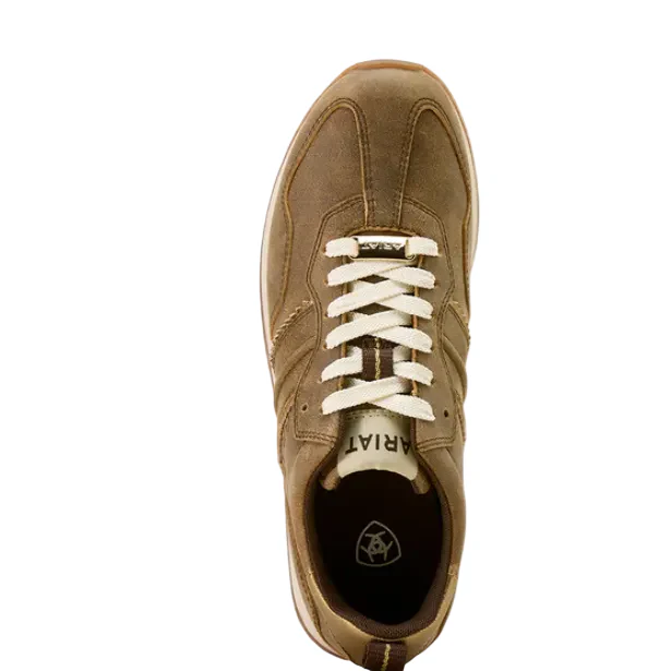 Ariat Women's Ranch Lace Up Runner - Brown Bomber - Image 3