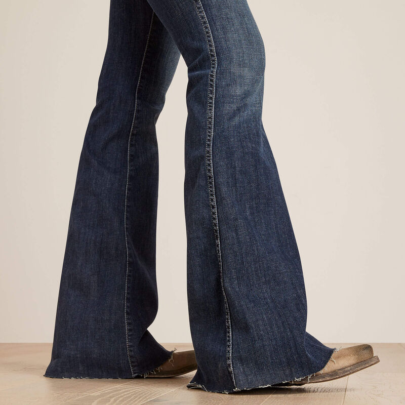 **Ariat Women's REAL High Rise Doba Flare Jeans - Missouri**FINAL SALE** - Image 5