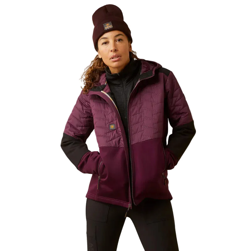 Ariat Women's Rebar Cloud 9 Insulated Jacket  Potent Purple