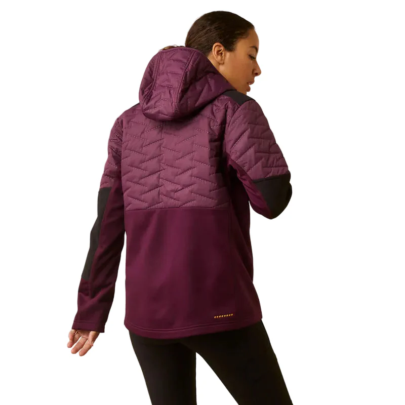Ariat Women's Rebar Cloud 9 Insulated Jacket  Potent Purple - Image 3