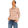 Ariat Women's Rebar Flannel DuraStretch Work Shirt - Almond Milk