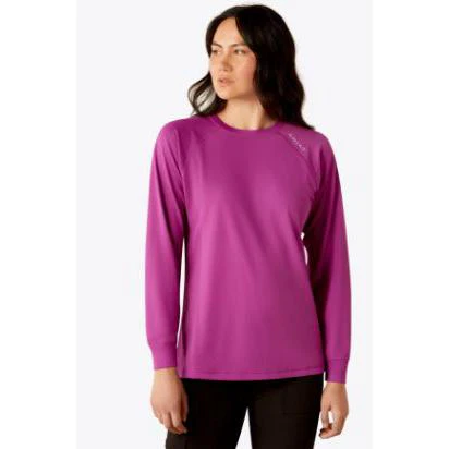 Ariat Women's Rebar Long Sleeve Heat Fighter Essential T-Shirt -Multiple Colors - Image 3