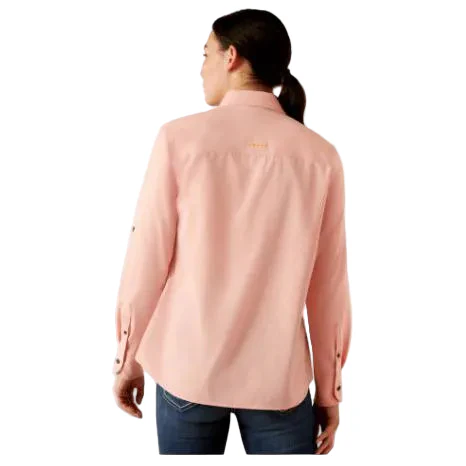 Ariat Women's Rebar Made Tough 360 Airflow Durastretch Work Shirt - Image 2
