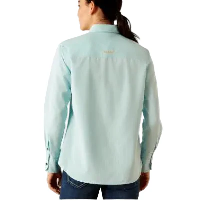 Ariat Women's Rebar Made Tough 360 Airflow Durastretch Work Shirt - Image 6