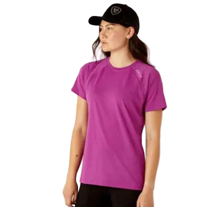 Ariat Women's Rebar Short Sleeve Heat Fighter Tee Shirt - Multiple Colors - Image 3