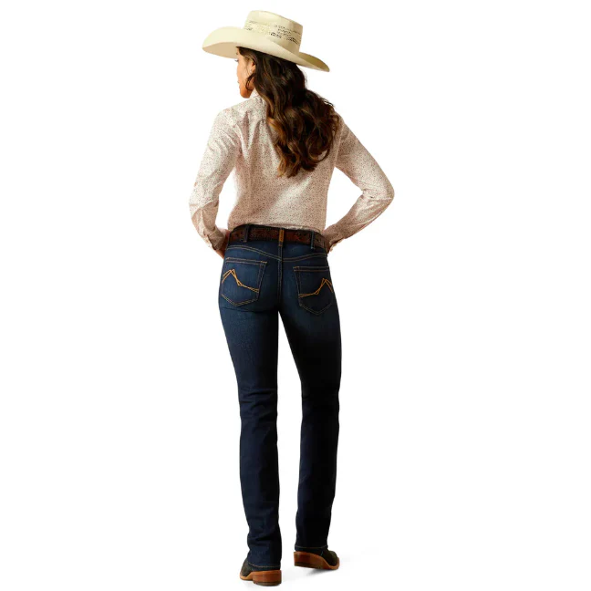 Ariat Women's Romana Straight Jean - Pennsylvania - Image 2