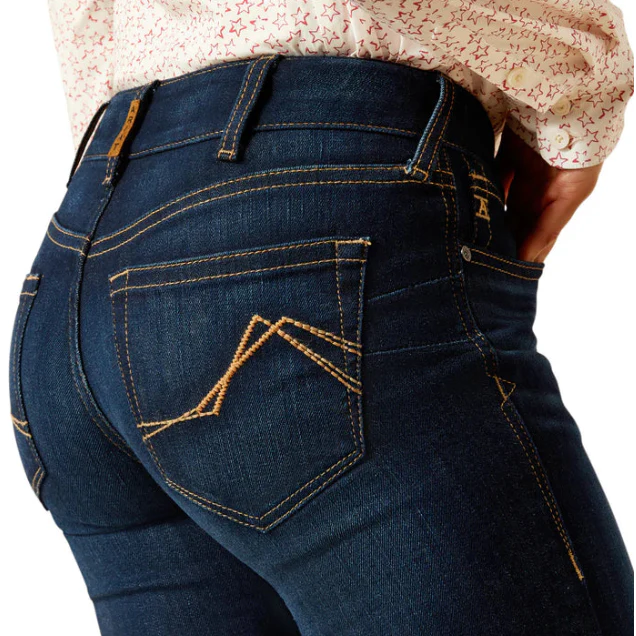 Ariat Women's Romana Straight Jean - Pennsylvania - Image 3