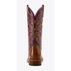 Ariat Women's Showdown Western Boot-Dark Tan - Image 4