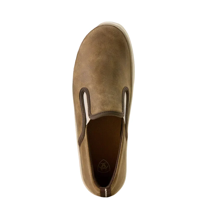 Ariat Women's Skylar Slip On Shoe - Brown Bomber - Image 3