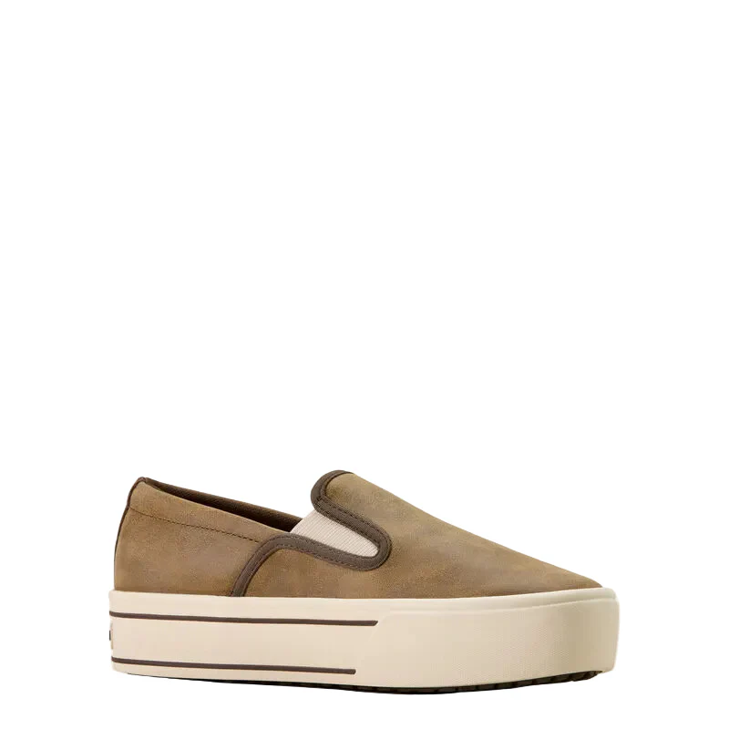 Ariat Women's Skylar Slip On Shoe - Brown Bomber - Image 4