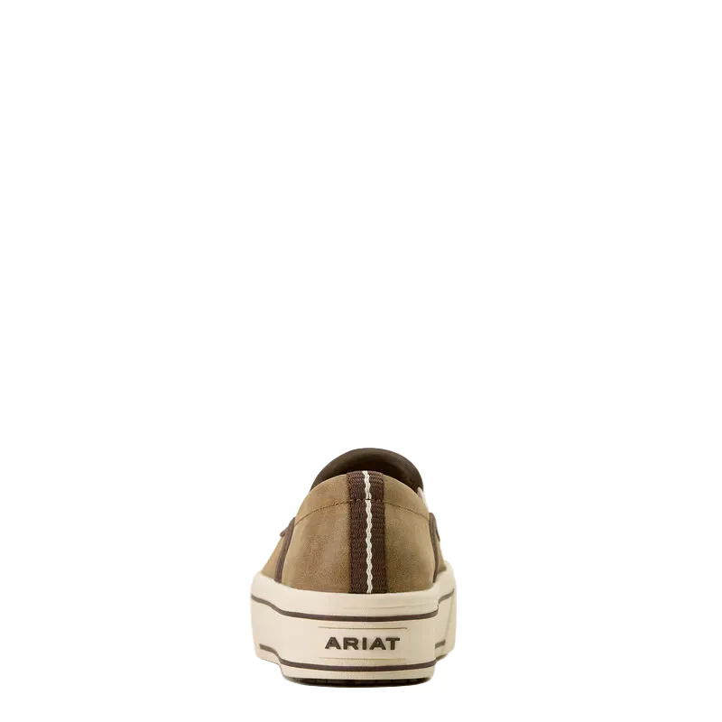 Ariat Women's Skylar Slip On Shoe - Brown Bomber - Image 5