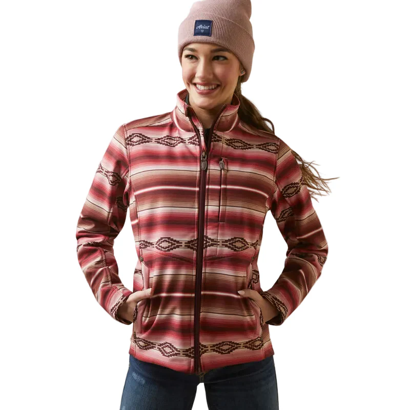Ariat Women's Softshell Jacket Blushing Serape