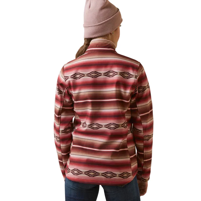 Ariat Women's Softshell Jacket Blushing Serape - Image 2