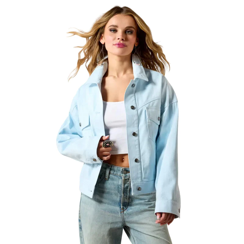 Ariat Women's Solar Cotton Twill Jacket - Nantucket Breeze