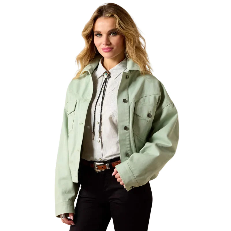 Ariat Women's Solar Cotton Twill Jacket - Silt Green